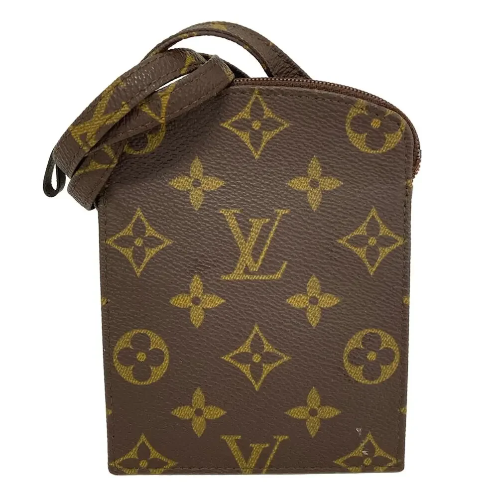 Louis Vuitton Pochette secret Monogram Pouch M45484